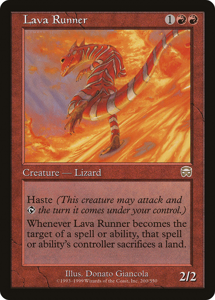 Image of Lava Runner [Mercadian Masques]