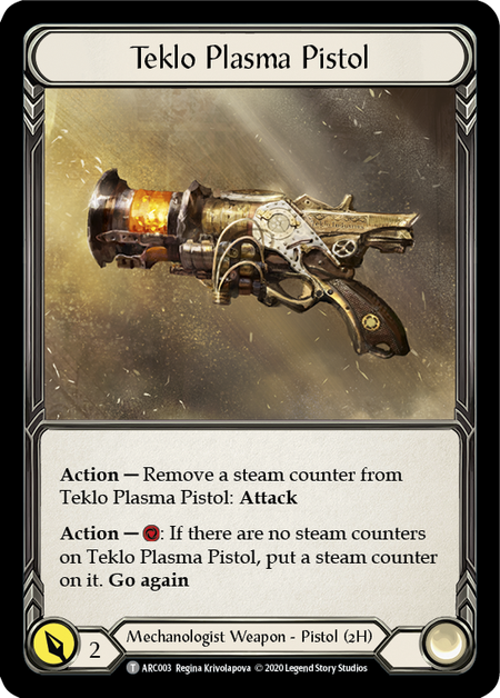 Image of Dash // Teklo Plasma Pistol [U-ARC002 // U-ARC003] (Arcane Rising Unlimited)