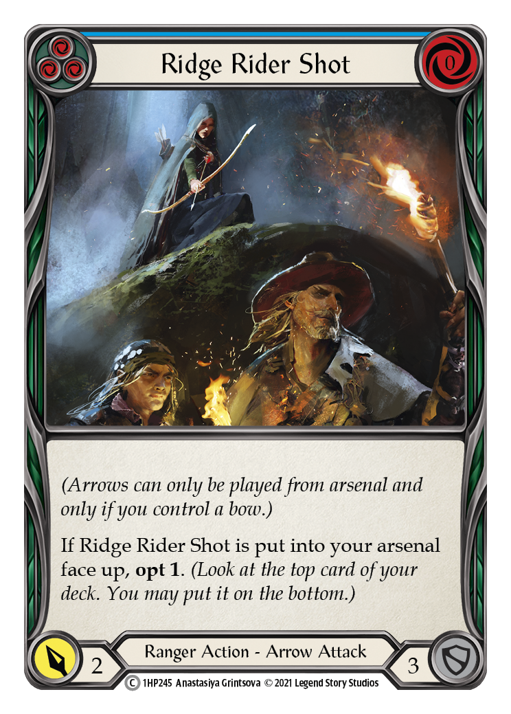 Image of Ridge Rider Shot (Blue) [1HP245] (History Pack 1)