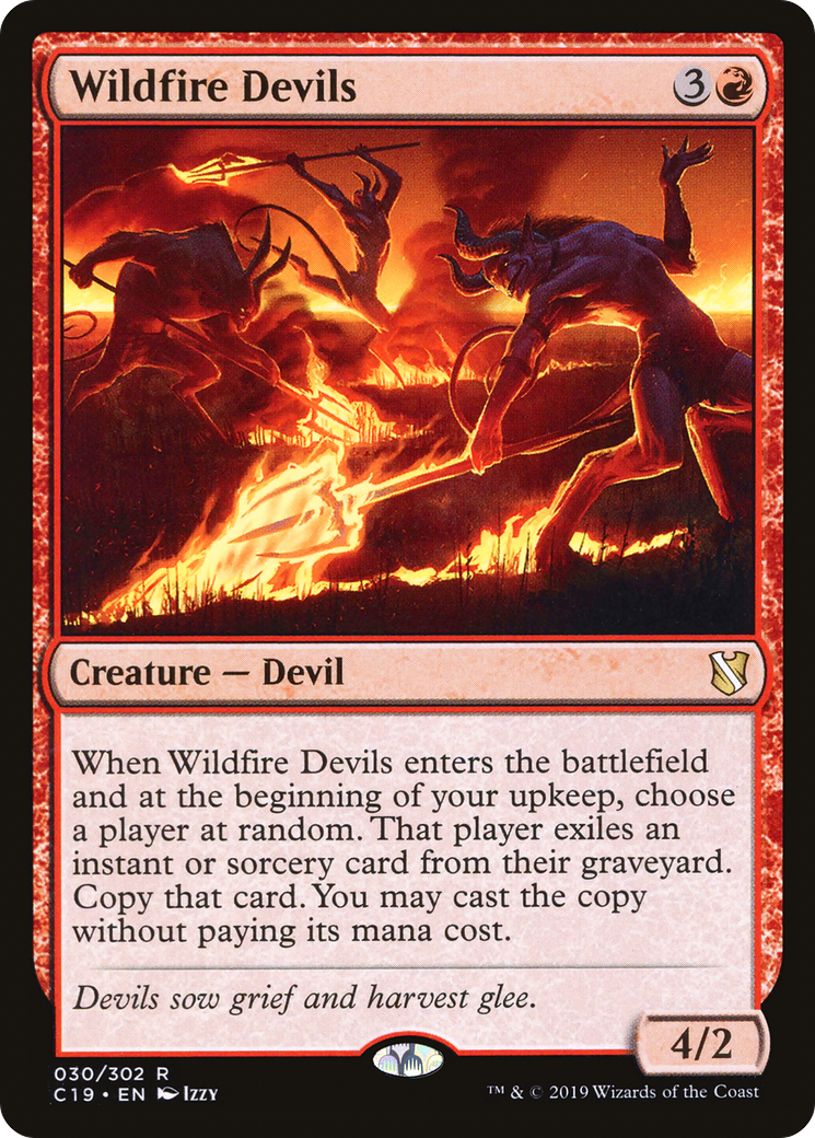 Image of Wildfire Devils [Commander 2019]