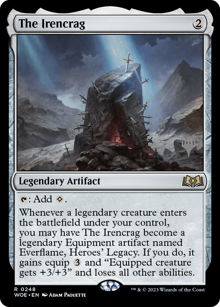 Image of The Irencrag (Promo Pack) [Wilds of Eldraine Promos]