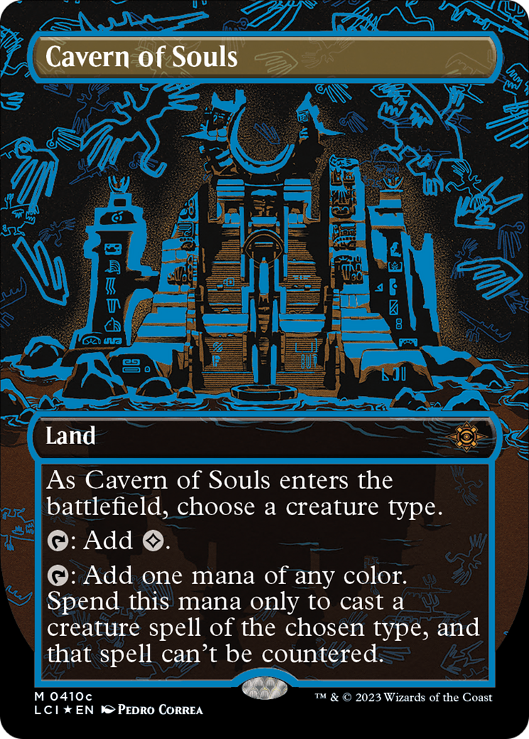 Image of Cavern of Souls (0410c) (Borderless) [The Lost Caverns of Ixalan]