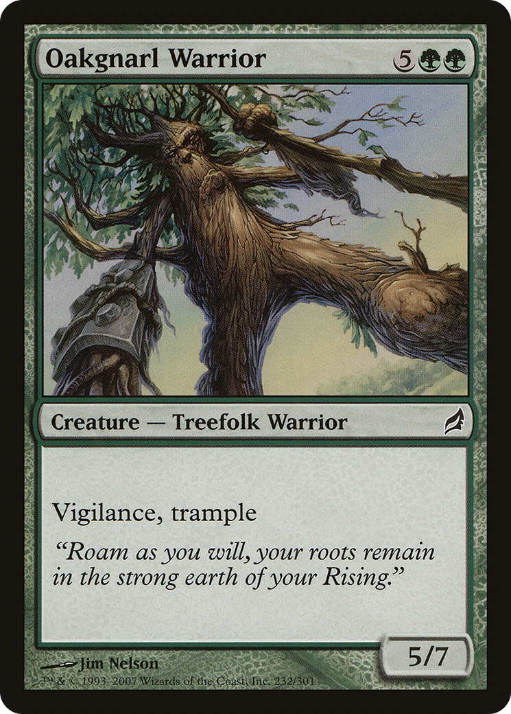 Image of Oakgnarl Warrior [Lorwyn]