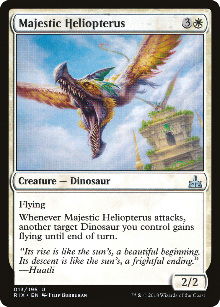 Image of Majestic Heliopterus [Rivals of Ixalan]