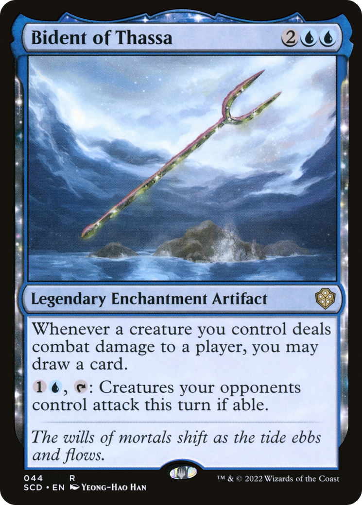 Image of Bident of Thassa [Starter Commander Decks]