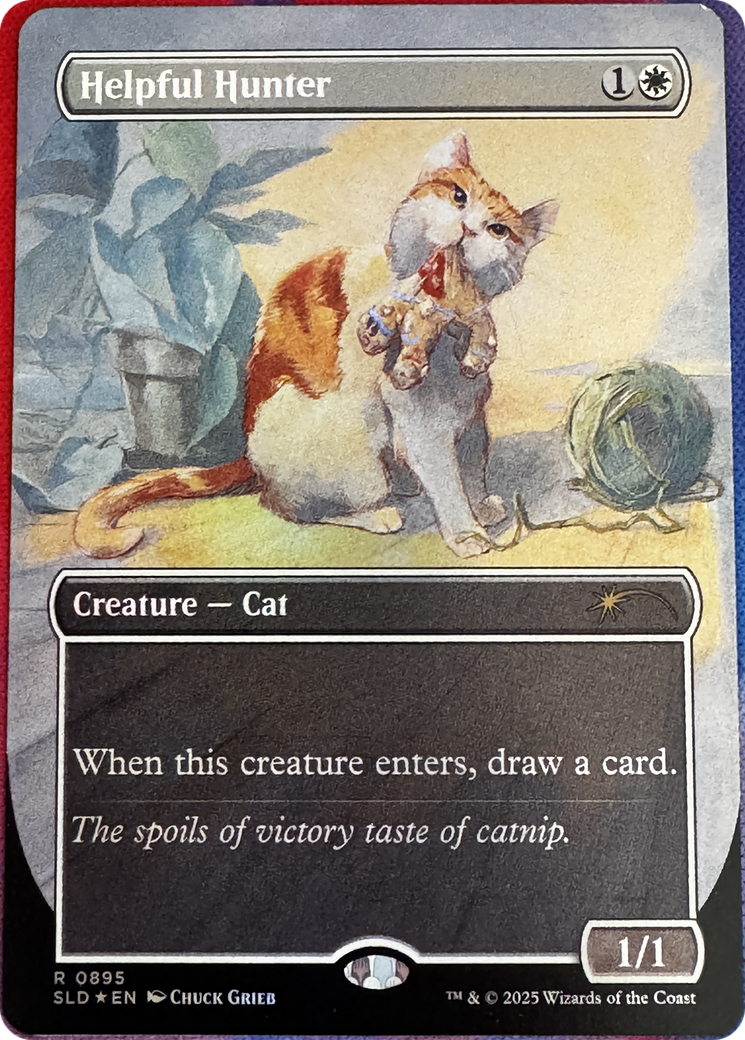 Image of Helpful Hunter (0895) [Secret Lair Drop Series]