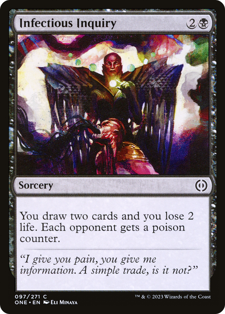 Image of Infectious Inquiry [Phyrexia: All Will Be One]