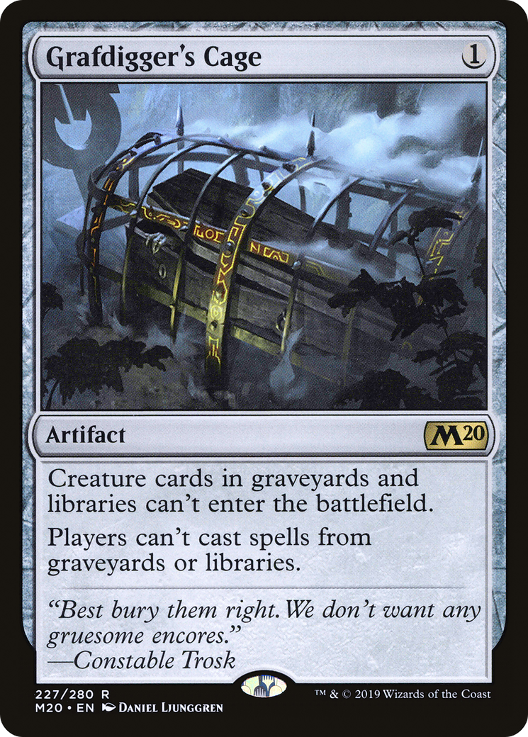 Image of Grafdigger's Cage [Core Set 2020]