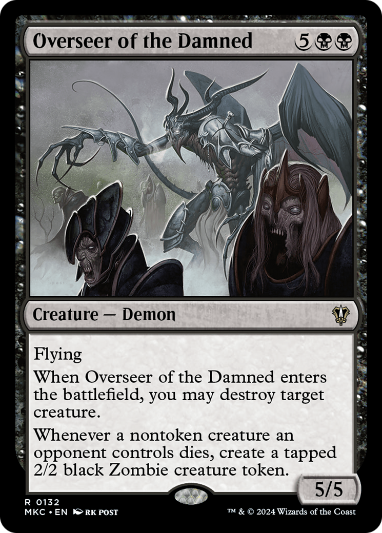 Image of Overseer of the Damned [Murders at Karlov Manor Commander]
