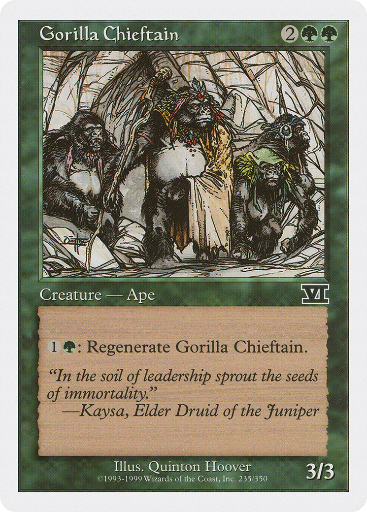 Image of Gorilla Chieftain [Classic Sixth Edition]