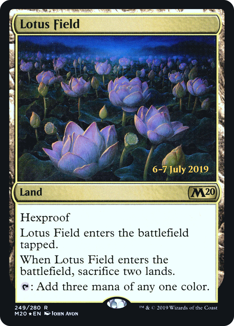 Image of Lotus Field [Core Set 2020 Prerelease Promos]