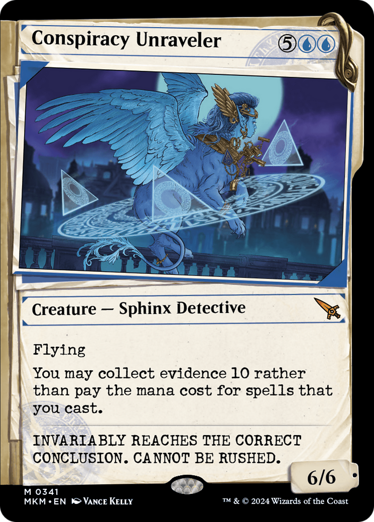 Image of Conspiracy Unraveler (Showcase) [Murders at Karlov Manor]