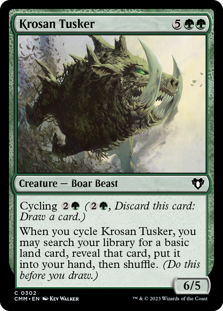 Image of Krosan Tusker [Commander Masters]