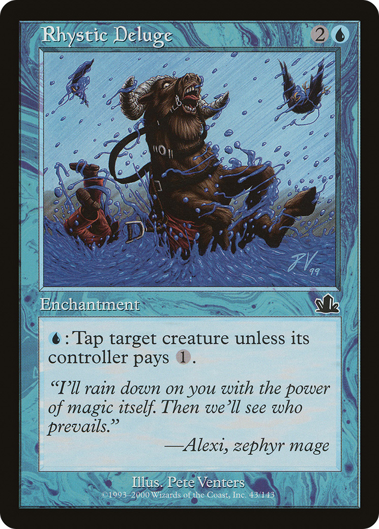 Image of Rhystic Deluge [Prophecy]