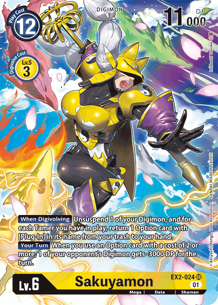 Image of Sakuyamon [EX2-024] (Alternate Art) [Digital Hazard]