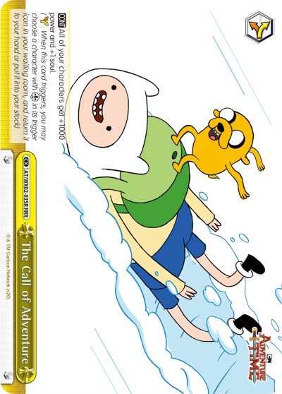 Image of The Call of Adventure (AT/WX02-035R RRR) [Adventure Time]