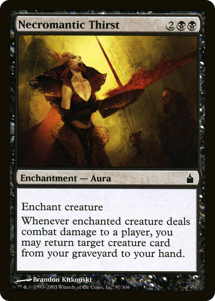 Image of Necromantic Thirst [Ravnica: City of Guilds]