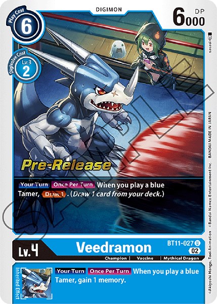 Image of Veedramon [BT11-027] [Dimensional Phase Pre-Release Promos]