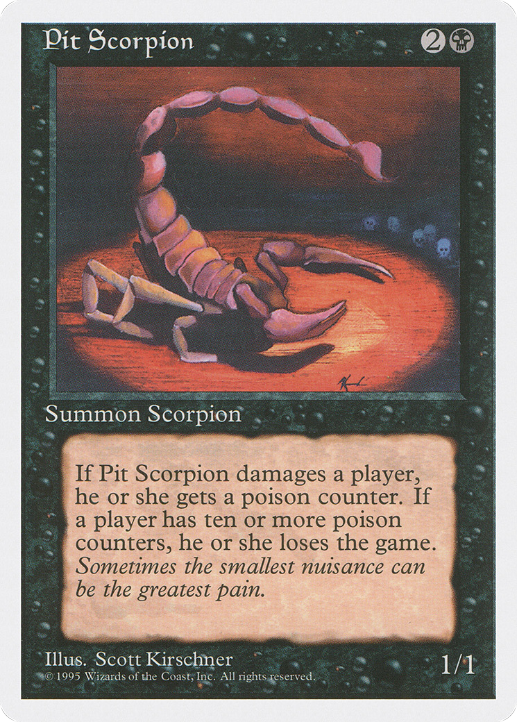 Image of Pit Scorpion [Fourth Edition]