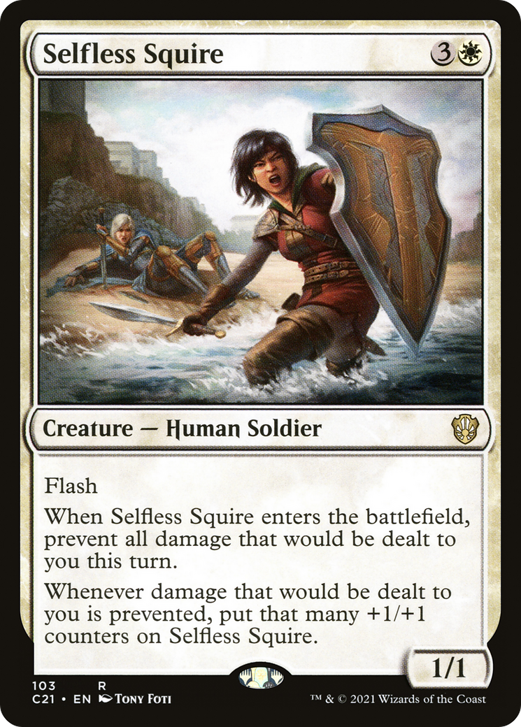 Image of Selfless Squire [Commander 2021]