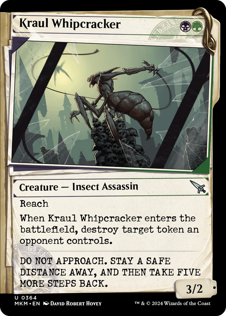 Image of Kraul Whipcracker (Showcase) [Murders at Karlov Manor]