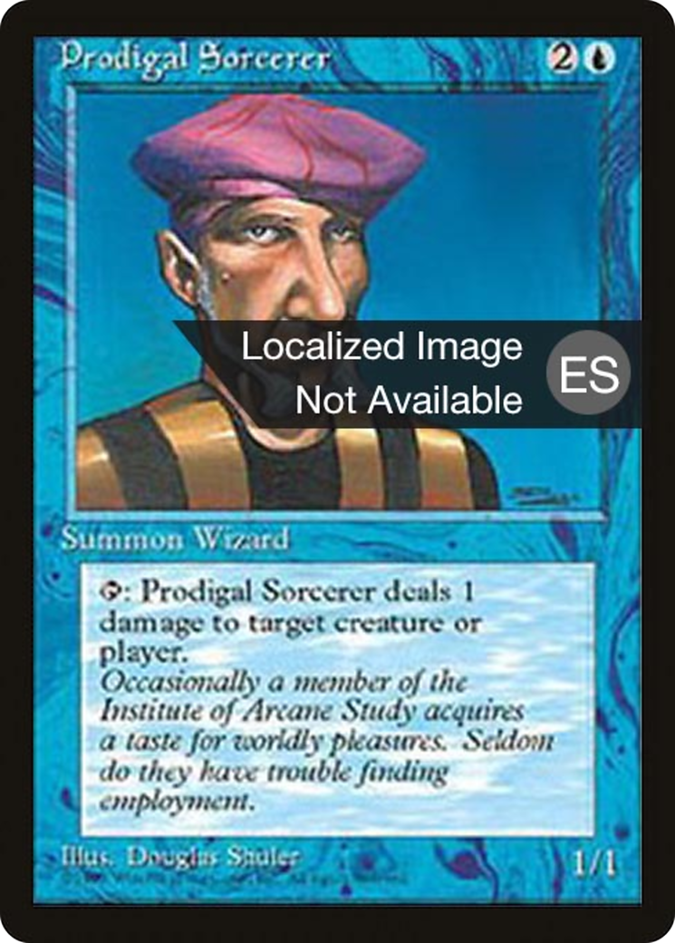 Image of Prodigal Sorcerer [Fourth Edition (Foreign Black Border)]