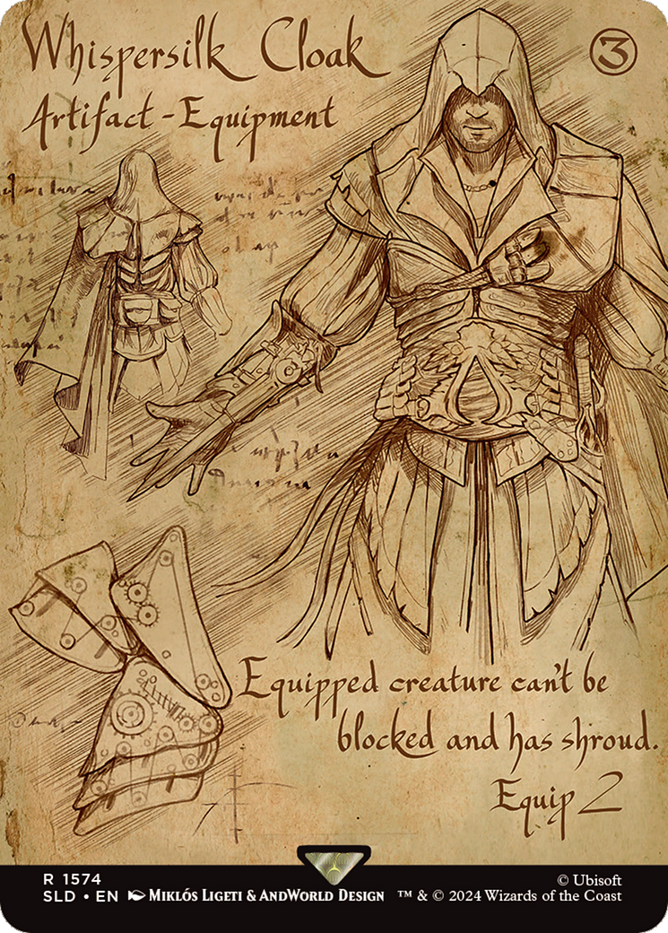 Image of Whispersilk Cloak [Secret Lair Drop Series]