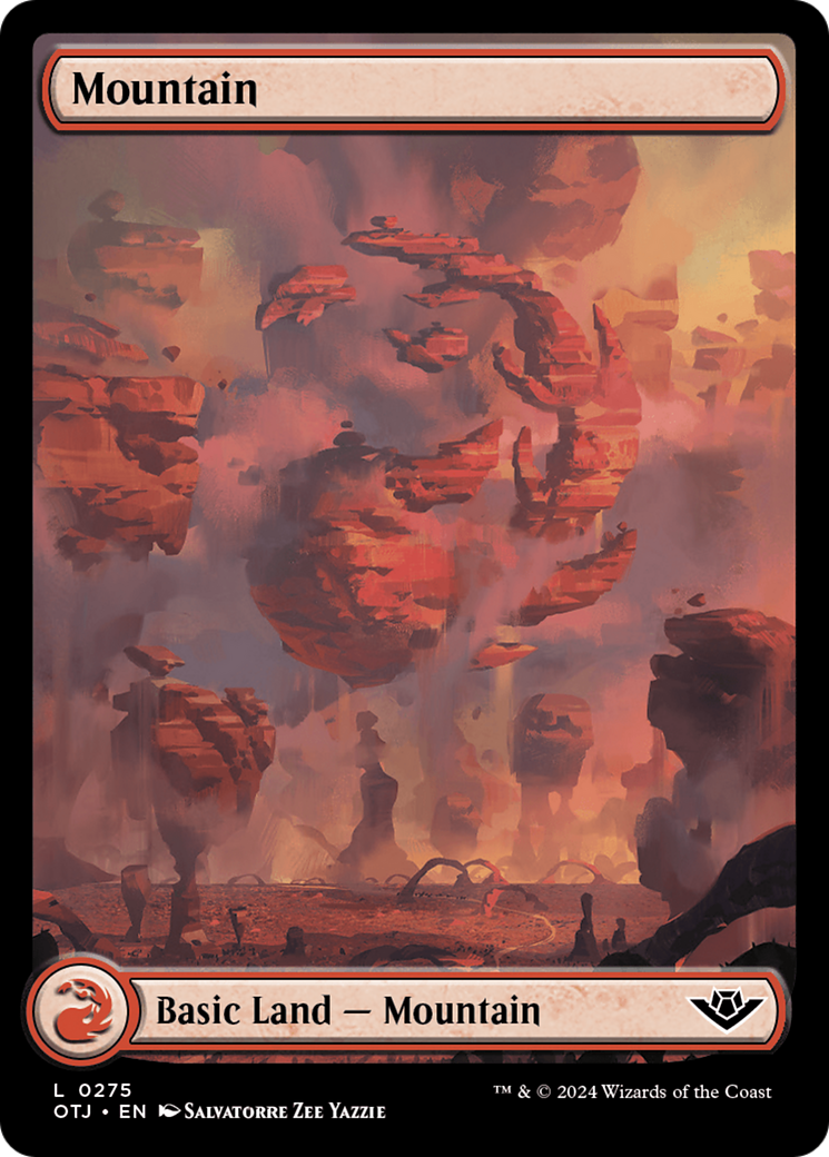 Image of Mountain (0275) [Outlaws of Thunder Junction]