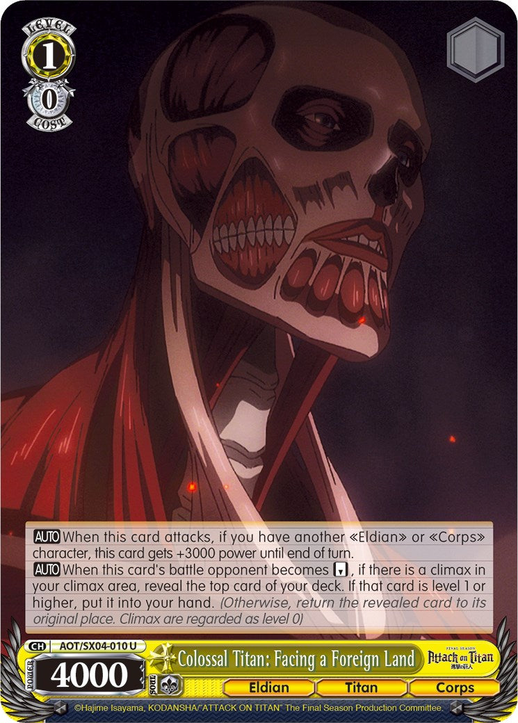 Image of Colossal Titan: Facing a Foreign Land [Attack On Titan: Final Season]