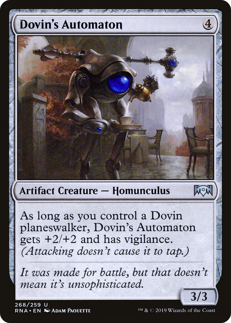 Image of Dovin's Automaton [Ravnica Allegiance]