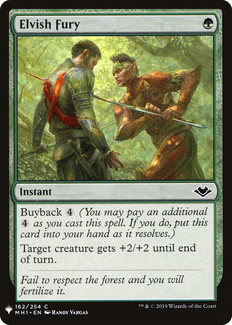 Image of Elvish Fury [Mystery Booster]