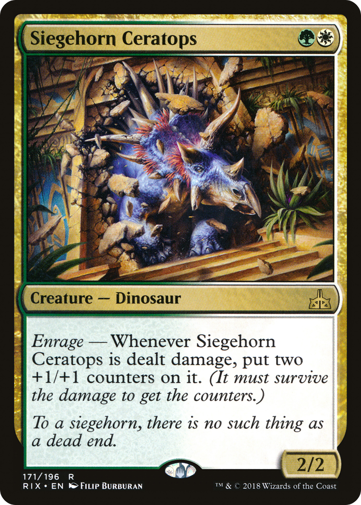 Image of Siegehorn Ceratops [Rivals of Ixalan]