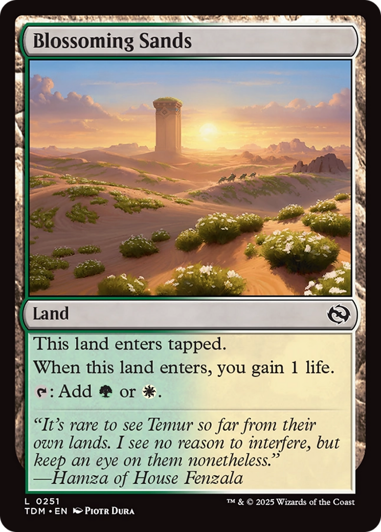 Image of Blossoming Sands [Tarkir: Dragonstorm]