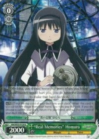 Image of “Real Memories” Homura (MM/W35-E029 R) [Puella Magi Madoka Magica the Movie -Rebellion-]