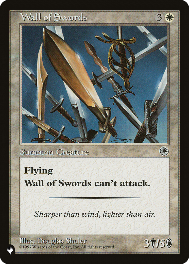 Image of Wall of Swords [The List]