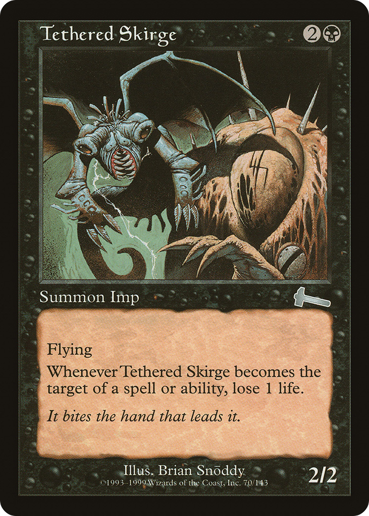 Image of Tethered Skirge [Urza's Legacy]