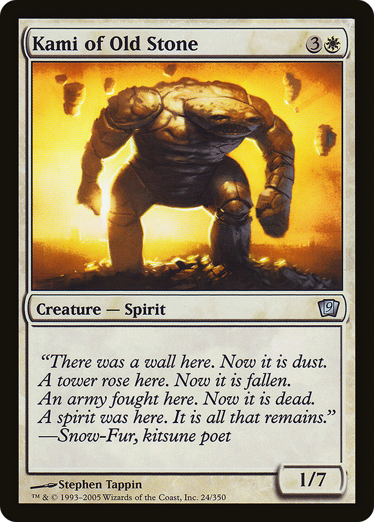 Image of Kami of Old Stone [Ninth Edition]