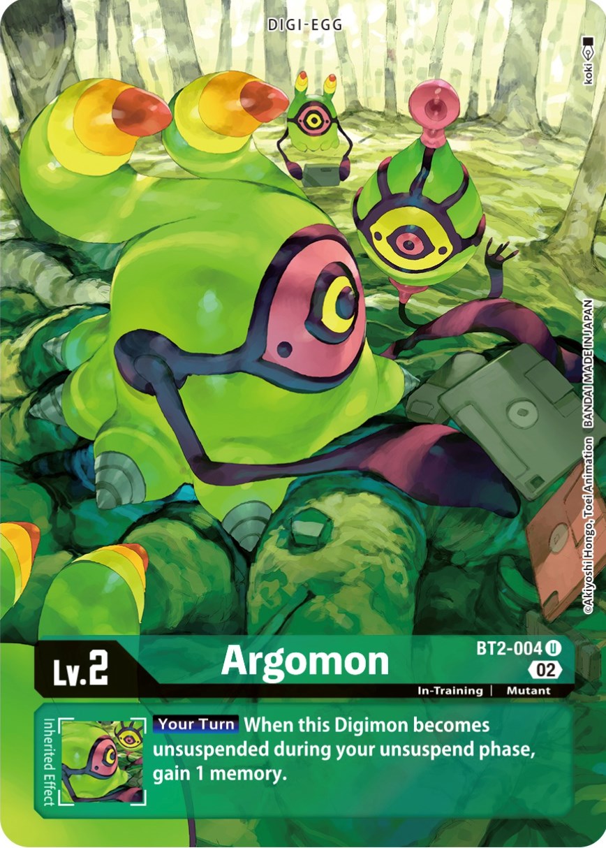 Image of Argomon [BT2-004] (Alternate Art) [Starter Deck: Beelzemon Advanced Deck Set]