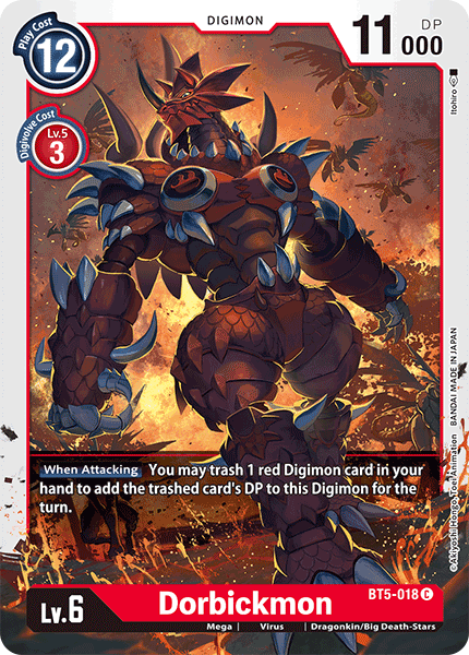 Image of Dorbickmon [BT5-018] [Battle of Omni]