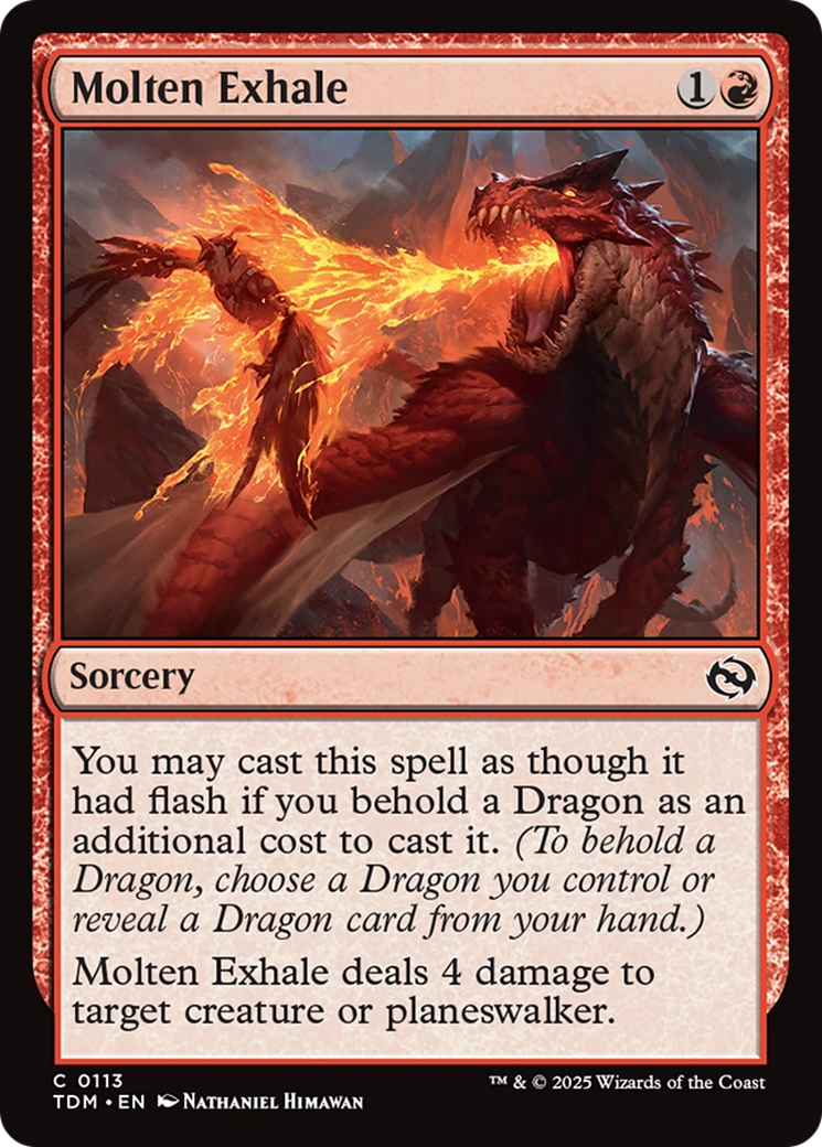 Image of Molten Exhale [Tarkir: Dragonstorm]