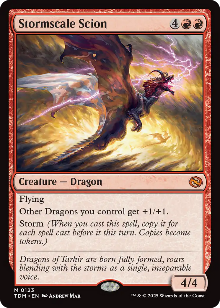 Image of Stormscale Scion [Tarkir: Dragonstorm]