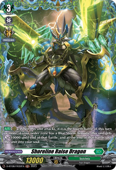 Image of Shoreline Raise Dragon (D-BT08/FR32EN) [Minerva Rising]