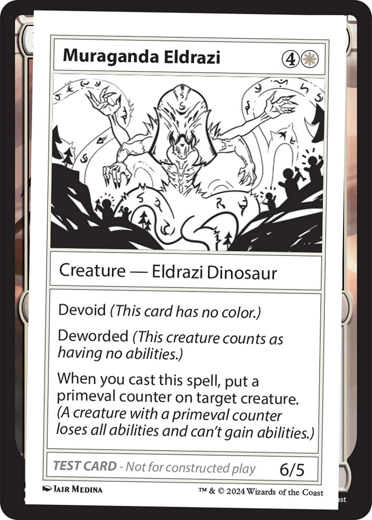 Image of Muraganda Eldrazi [Mystery Booster 2 Playtest Cards]