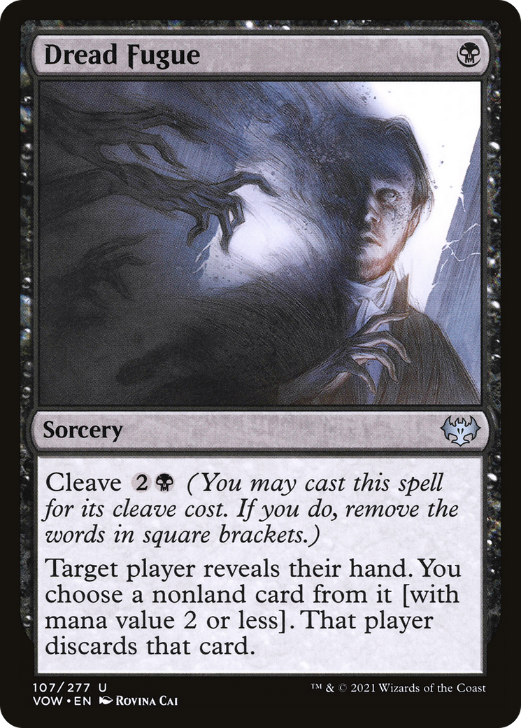 Image of Dread Fugue [Innistrad: Crimson Vow]