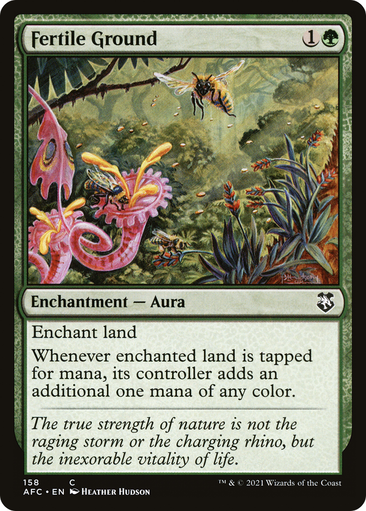 Image of Fertile Ground [Dungeons & Dragons: Adventures in the Forgotten Realms Commander]