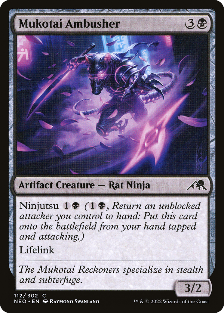 Image of Mukotai Ambusher [Kamigawa: Neon Dynasty]