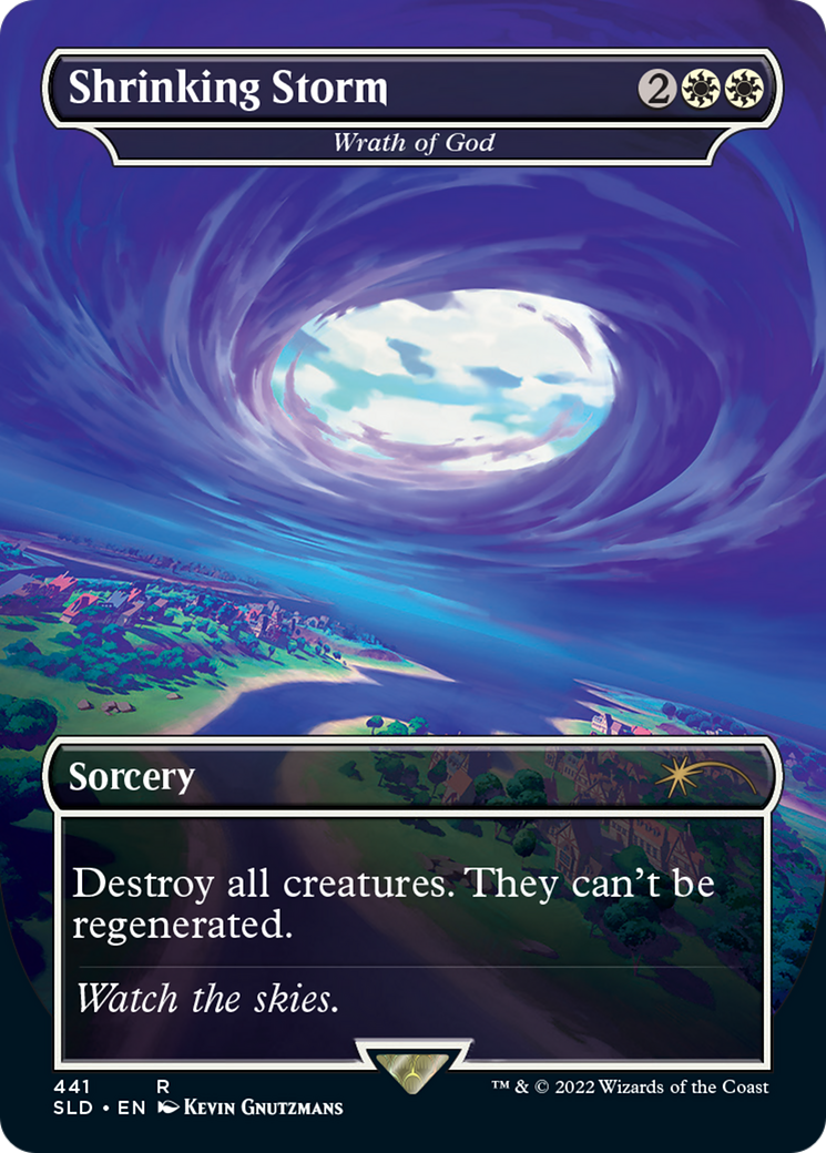 Image of Wrath of God - Shrinking Storm [Secret Lair Drop Series]