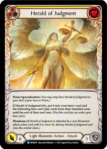 Herald of Judgment [MON007] (Monarch)  1st Edition Normal