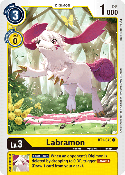 Image of Labramon [BT1-049] [Release Special Booster Ver.1.0]