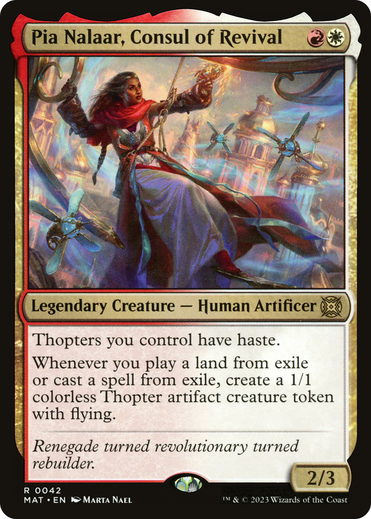 Image of Pia Nalaar, Consul of Revival [March of the Machine: The Aftermath]